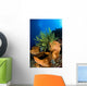 Yellow Crinoid Perched Large Wall Decal