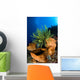 Yellow Crinoid Perched Large Wall Decal