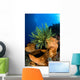 Yellow Crinoid Perched Large Wall Decal
