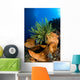 Yellow Crinoid Perched Large Wall Decal