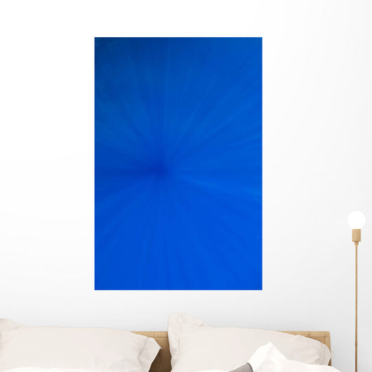 Sunrays Slicing through Crystal Wall Decal Design 2