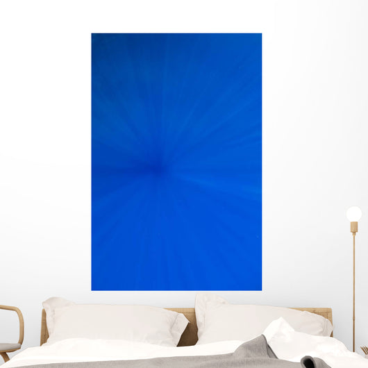 Sunrays Slicing through Crystal Wall Decal Design 2