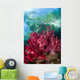 Soft Coral Grows Shallows Wall Decal