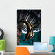 Juvenile Longfin Batfish Raja Wall Decal Design 2