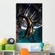 Juvenile Longfin Batfish Raja Wall Decal Design 2