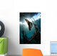 Juvenile Longfin Batfish Raja Wall Decal Design 1