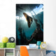 Juvenile Longfin Batfish Raja Wall Decal Design 1