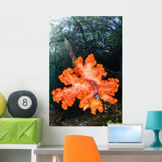 Soft Corals Growing Roots Wall Decal Design 2