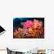 Soft Coral and Tropical Wall Decal