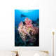 Soft Corals Tropical Reef Wall Decal Design 2