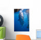 Whale Shark Feeding under Wall Decal Design 3