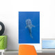 Whale Shark Feeding under Wall Decal Design 2
