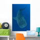 Whale Shark Feeding under Wall Decal Design 1