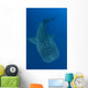 Whale Shark Feeding under Wall Decal Design 1