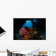 Crinoids and Small Gorgonian Wall Decal