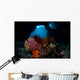 Crinoids and Small Gorgonian Wall Decal