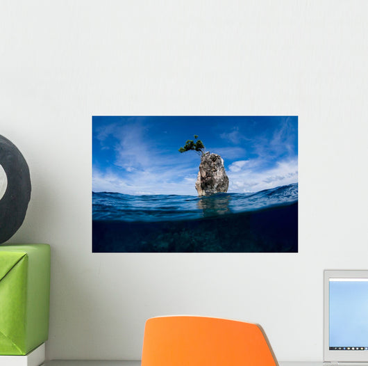 One Tree Rock Boo Wall Decal