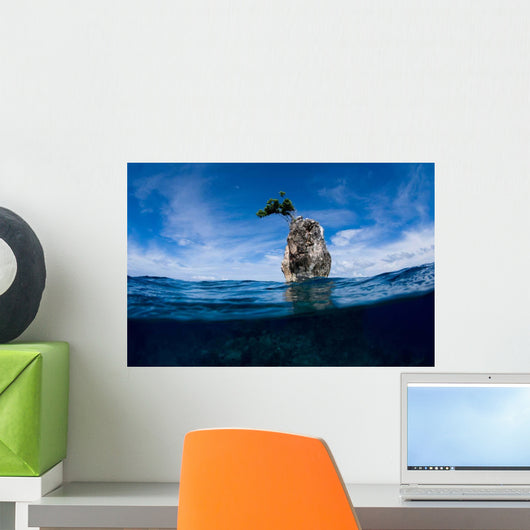 One Tree Rock Boo Wall Decal