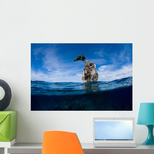 One Tree Rock Boo Wall Decal