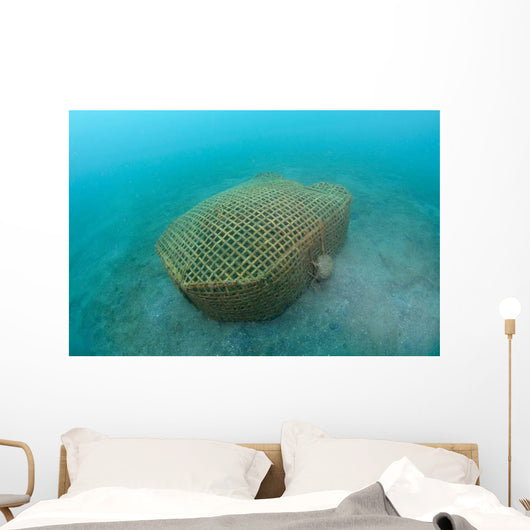 Bamboo Fish Trap Lembeh Wall Decal