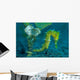 Thorny Seahorse Hippocampus Hystrix Wall Decal Design 2