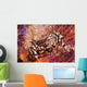 Zebra Crab Fire Urchin Wall Decal