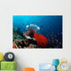 Coral Grouper and Lionfish Wall Decal