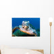 Hawksbill Sea Turtle Portrait Wall Decal Design 3