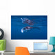 Juvenile Manta Ray Feeding Wall Decal Design 3