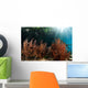 Sea Fan Grows under Wall Decal Design 2