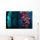 Soft Coral Growing Pilings Wall Decal Design 3