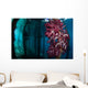 Soft Coral Growing Pilings Wall Decal Design 3