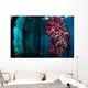 Soft Coral Growing Pilings Wall Decal Design 3