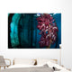 Soft Coral Growing Pilings Wall Decal Design 3