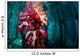 Soft Coral Growing Pilings Wall Decal Design 2