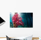 Soft Coral Growing Pilings Wall Decal Design 1