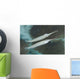 Estuarine Halfbeak Reflecting Water Wall Decal