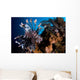 Two Lionfish Hunting Small Wall Decal Design 1