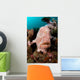 Giant Frogfish Portrait Wall Decal