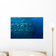 Schooling Chevron Barracuda Wall Decal Design 1