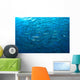Schooling Chevron Barracuda Indonesia Wall Decal Design 4