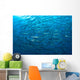 Schooling Chevron Barracuda Indonesia Wall Decal Design 4