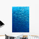 Schooling Chevron Barracuda Indonesia Wall Decal Design 2