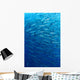 Schooling Chevron Barracuda Indonesia Wall Decal Design 2