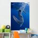 Whale Shark Feeds Surface Wall Decal Design 9