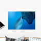 Whale Shark Sucks Net Wall Decal Design 3