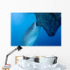 Whale Shark Sucks Net Wall Decal Design 3