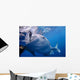 Whale Shark Feeds Surface Wall Decal Design 7