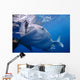 Whale Shark Feeds Surface Wall Decal Design 7