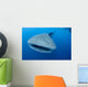 Single Whale Shark Swimming Wall Decal Design 5